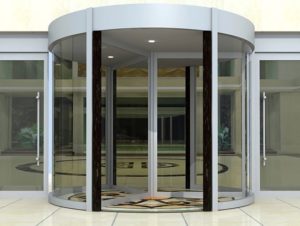 Automatic Revolving Door