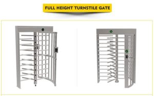 full height turnstile gate