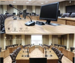 wireless delegate conferencing system