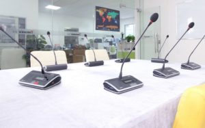 wireless delegate conferencing system