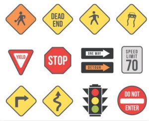 Road Traffic Safety Signs