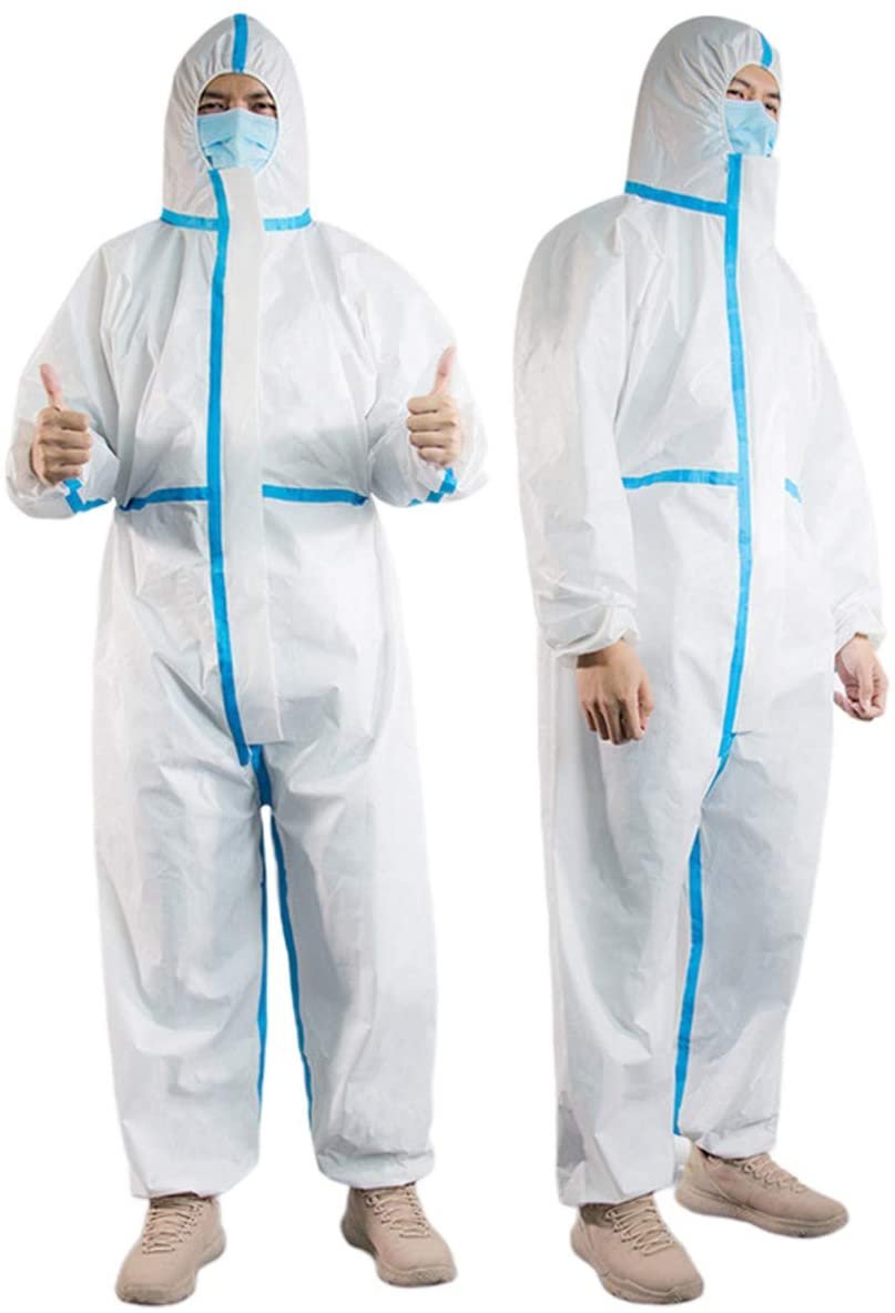 Medical Protective Coverall Gown Disposable Hand Glove Isolation Gown