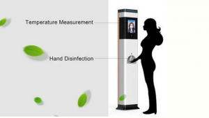 Non-Contact Thermometer and Hand Wash System