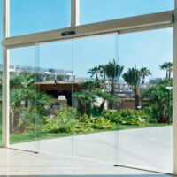 Motion Sensor Sliding Glass Door in Nigeria
