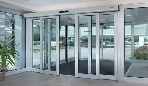 Automatic sliding door systems