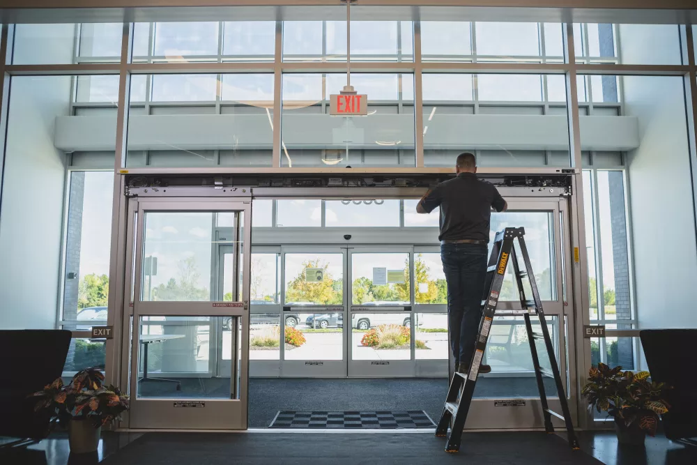 automatic sliding door training in Nigeria