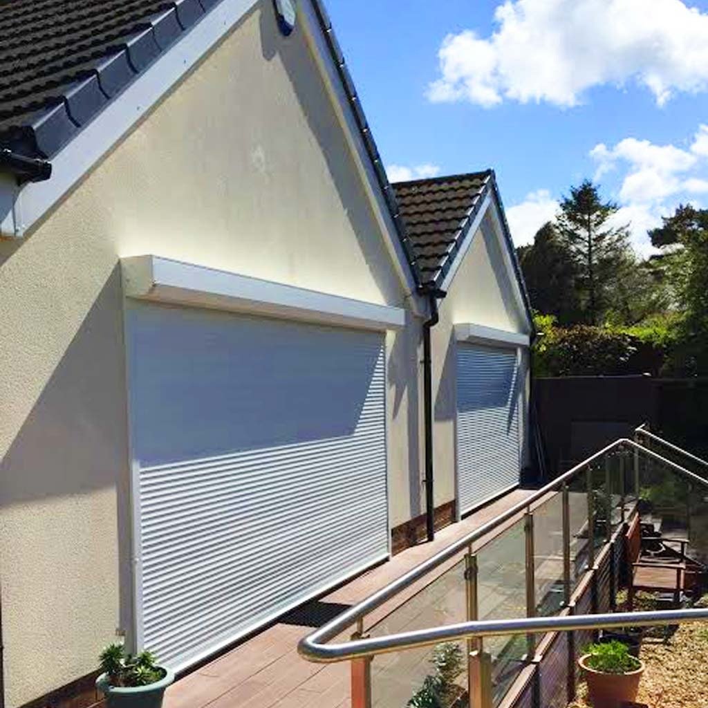 Residential Roller Shutter Garage Door Nigeria