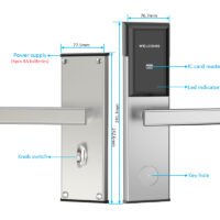 Residential RFID Electronic Key Card Door Lock Nigeria
