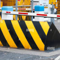Rising Kerbs Road Blocker Commercial Installation Nigeria