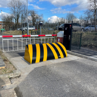 Rising Kerbs Road Blocker Emergency Supply Nigeria
