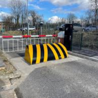 Rising Kerbs Road Blocker for Banks in Nigeria