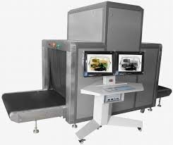 X ray baggage scanner