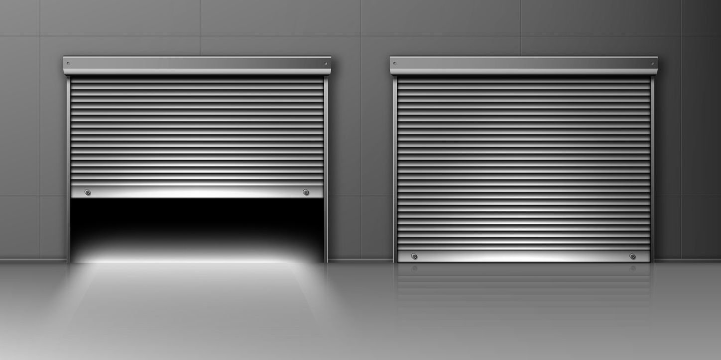 Roller Shutter Garage Door for Car Parks Nigeria
