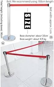 Restaurant Queue Barrier Stanchion Nigeria