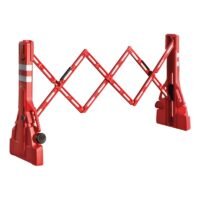 Road Work Expandable Plastic Traffic Road Safety Barricade Nigeria