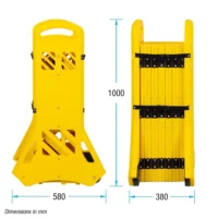 Expandable Plastic Crowd Control Barricade Nigeria