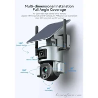 5mp 4G SIM Solar Camera Support Nigeria