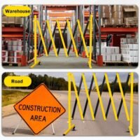 Expandable Plastic Traffic Road Safety Barricade Equipment Nigeria