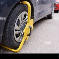 Tyre Wheel Lock Cramp for Illegal Parking Nigeria