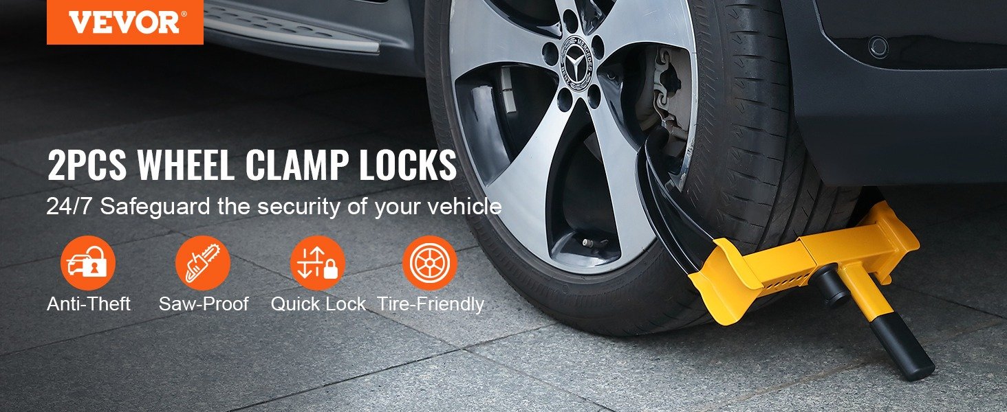 Tyre Wheel Lock Cramp for Security Companies Nigeria