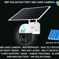 5mp 4G SIM Solar Camera for Warehouse Nigeria