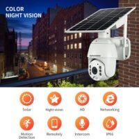 5mp 4G SIM Solar Camera for Farm Nigeria