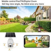 5mp 4G SIM Solar Surveillance Camera Nigeria