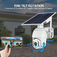Battery Powered 5mp 4G SIM Solar Camera Nigeria