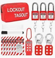 Lock Out Tag Out LOTO Kit with Safety Tags Nigeria