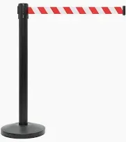Red Rope Stanchion Queue Barrier Nigeria