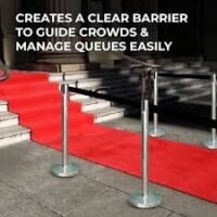 Metal Stanchion Queue Barrier Nigeria