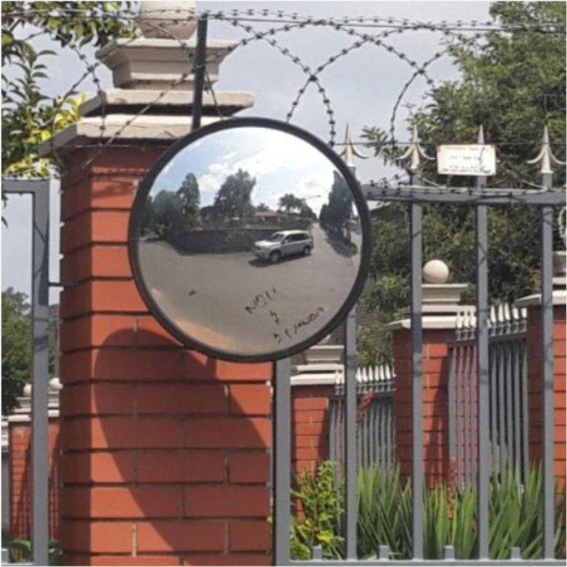 Pole Mounted Convex Safety Mirror Nigeria